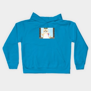 Playful kitten Kids Hoodie